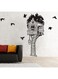 Spoil Your Wall Tree House Wall Sticker Black