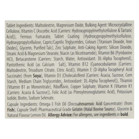 Vitabiotics Pregnacare Original Supplements + Omega 3 (56 Tablets)