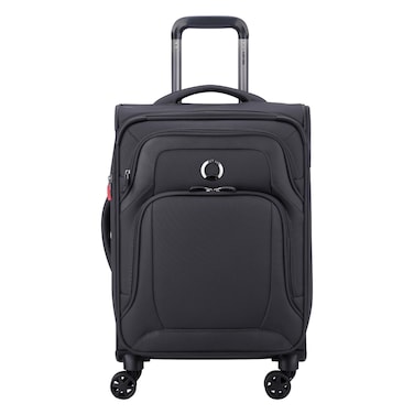 Delsey Soft Trolley Optimax 4 Wheel 70cm Black