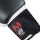 Max Strength Boxing Gloves Kickboxing Punching Training Muay Thai UFC Fight Mitts MMA Black/White
