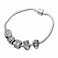 Aiwanto Bracelet Men Bracelet Women Bracelet Silver Bangle Bracelet Hand Chain Fashion