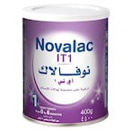 Buy Novalac IT 1 Anti-Constipation Infant Milk Formula 0-6 Months 400g in UAE