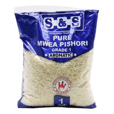 S&amp;S Pure Mwea Pishori Rice 1Kg