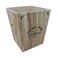 Vintage Home Trash Bin Wooden 17209