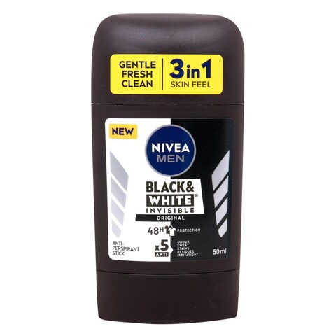 NIVEA�DEO STICK B&amp;W ORG (M) 50ML