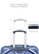 Parajohn Pjtr3126 Matrix Luggage Trolley, Navy 19 Inch