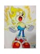 Video Game Sonic Metal Plate Poster Multicolour 15x20centimeter