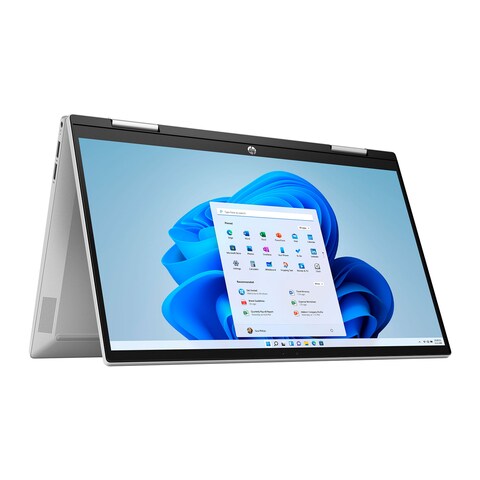 HP 14-dy0013ne x360 Laptop - Intel Core i5-1135G7 - 512GB SSD - 8GB RAM - 14-inch - Intel Iris Xe - Windows 11 - Silver