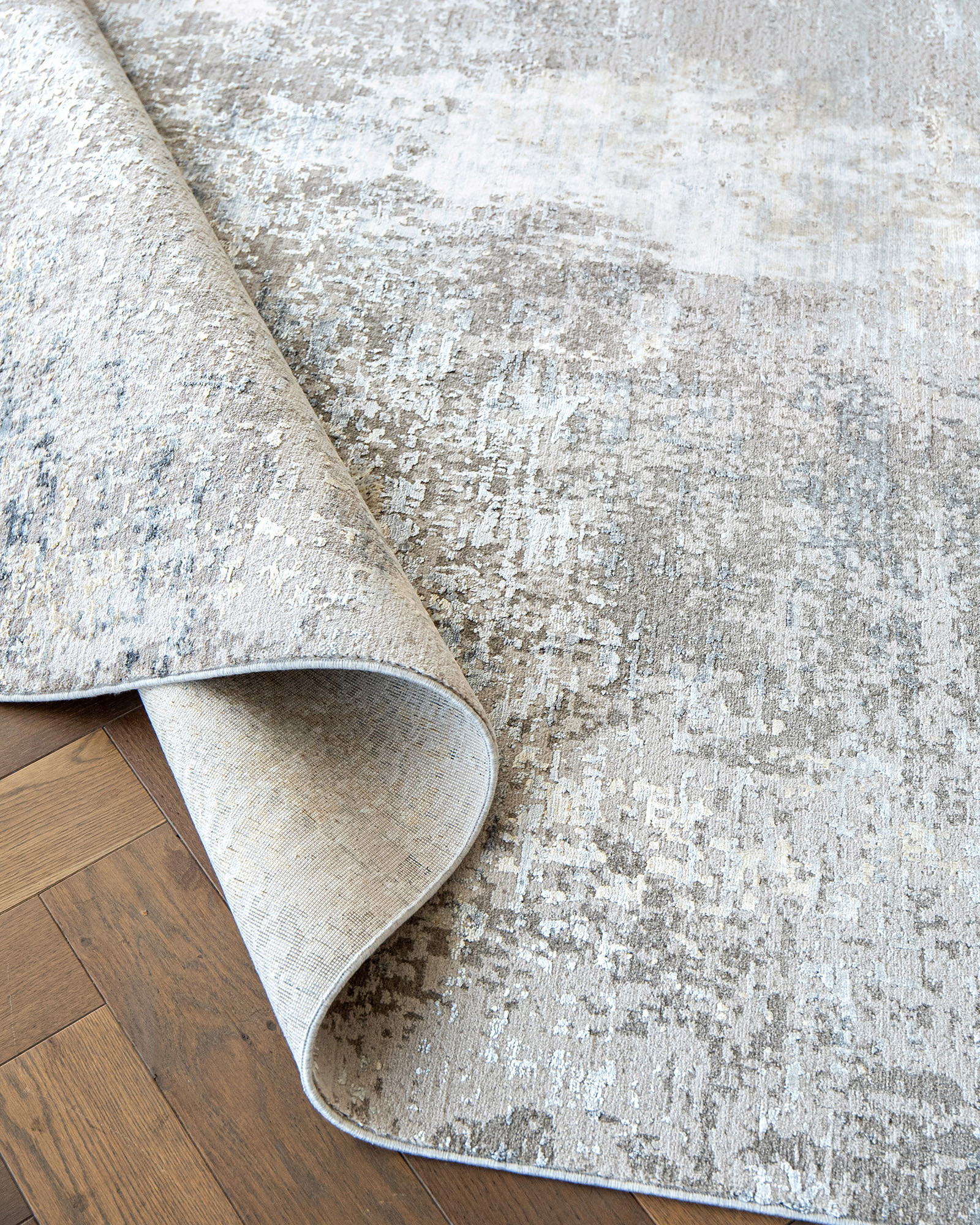 Jacob Ashton 300 cm (Round) Carpet Knot Home Designer Rug for Bedroom Living Dining Room Office Soft Non-slip Area Textile Decor