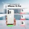 elago Hybrid Clear Compatible with iPhone 15 PRO Military Grade Drop Protection case cover - Transparent