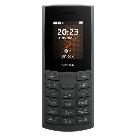 Nokia 105 Dual SIM 48MB RAM 128MB 4G LTE Charcoal