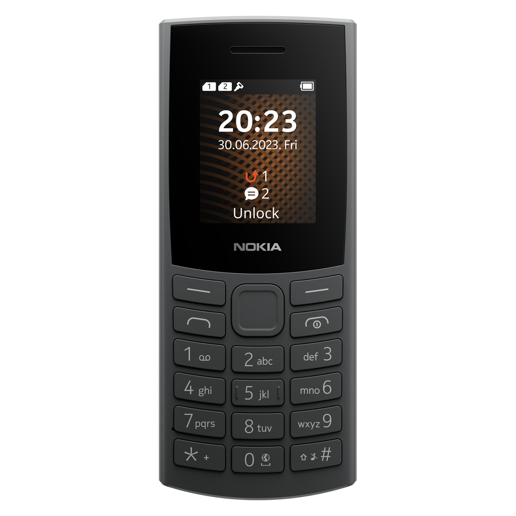 Nokia 105 Dual SIM 48MB RAM 128MB 4G LTE Charcoal