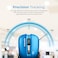 بروميت ماوس لاسلكي، تصميم مريح للغرفتين 2.4GHz بدون سلك، مع 4 أزرار قابلة للبرمجة، دقة قابلة للتعديل 1600DPI، مستقبل USB Nano ومدى عمل 10 أمتار لأجهزة اللابتوب، كونتور