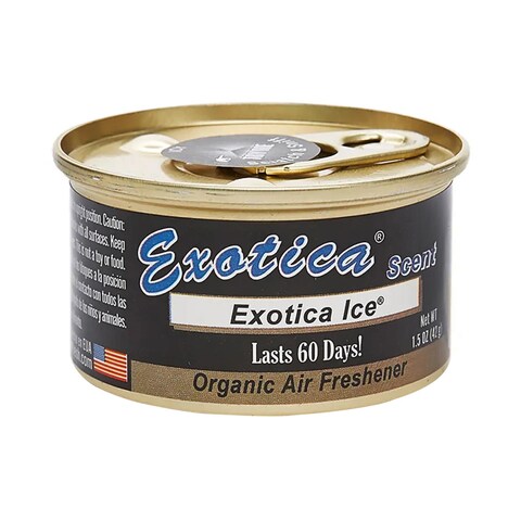 Exotica Organic Car Air Freshener - Ice Scent - 42 gram