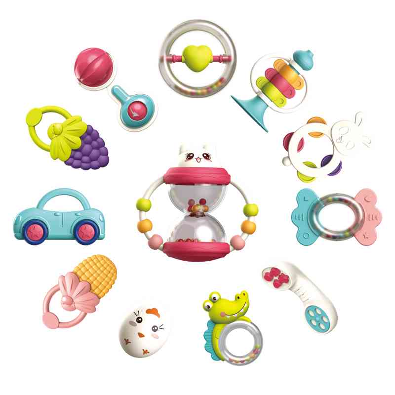 Buy Baby Rattle 12 pc Set New Online | Carrefour UAE