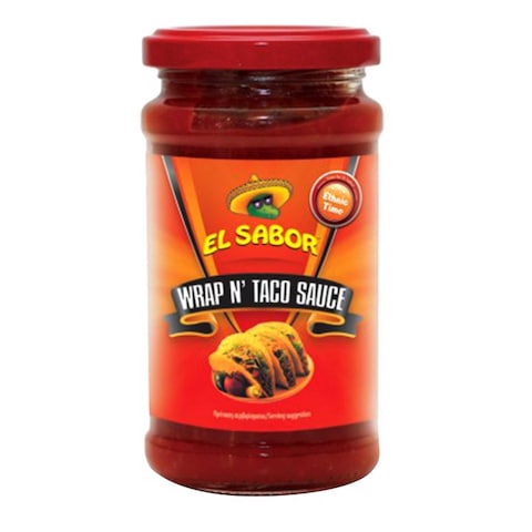 Buy EL Sabor Wrap N Taco Sauce 220g in UAE