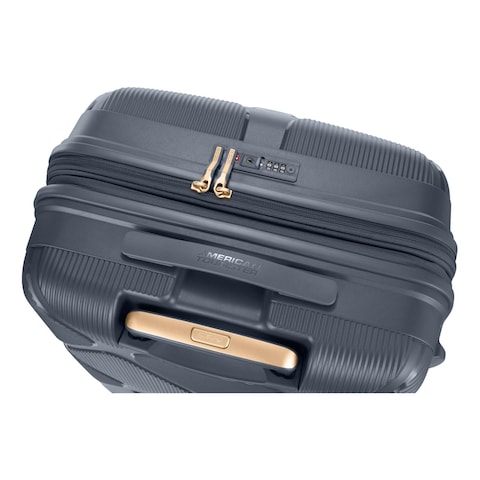 American Tourister Instagon Spinner Luggage Hard Trolley Dark Grey 69cm