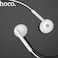 سماعة داخل الأذن هوكو بمدخل يو اس بي سي مع مايكروفون - أبيض - L10