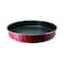 Zahran Tempo Tefal Round Baking Tray - 26 Cm - Red