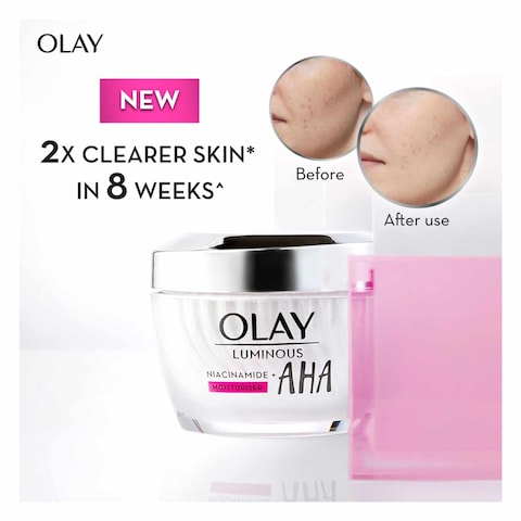 Olay Luminous Niacinamide And AHA Face Moisturizer Cream 50g