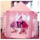 Large Indoor and Outdoor Kids Play House Pink Hexagon Princess Castle Kids Play Tent Child Play Tent