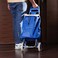 Royalford 34 L Shopping Trolley Bag- Rf11368 Multi-Purpose Utility Trolley Bag With Handles And Wheels Durable, Portable And Stylish Polyester Bag Large Space Perfect For Storing Things Blue