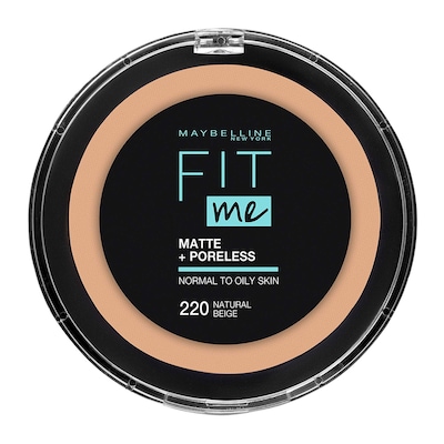 Maybelline New York Fit Me Matte+ Poreless Powder 220 Natural Beige