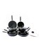 ROYALFORD 12-Piece Cookware Set Blue