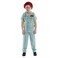 Mad Policeman Profession Themed Costume S 83361 Blue
