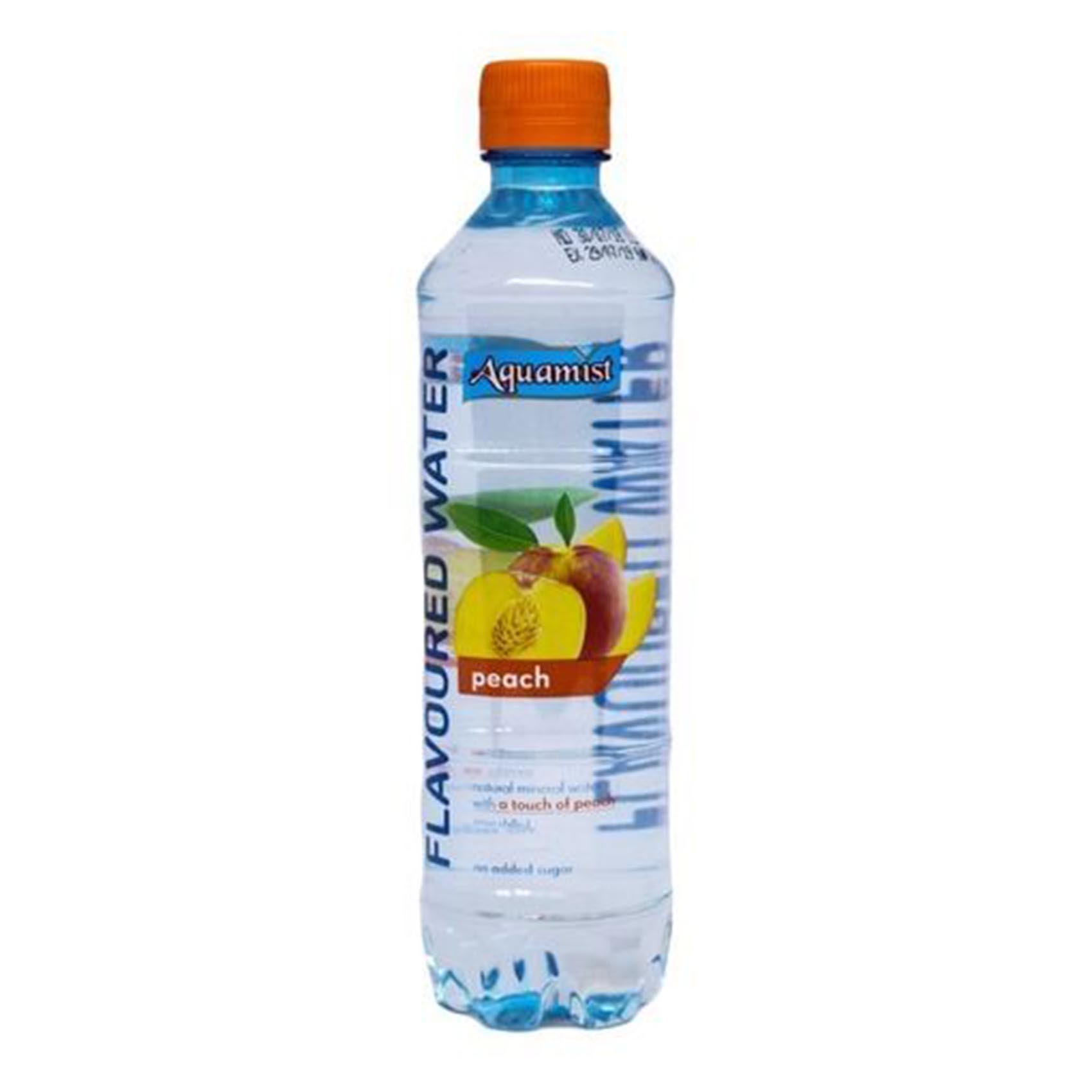 Aquamist Peach Natural Mineral Water 500ml