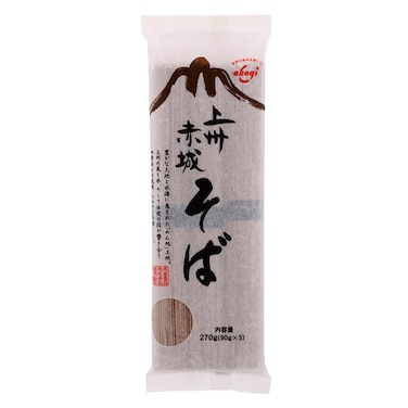 Akagi Joshu Dried Soba Noodles 270g