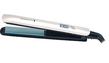 Remington Shine Therapy Hair Straightener - 230 degree - Black/Silver - S8500