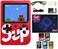 SUP Game Box Plus 400 in 1 Retro Games UPGRADED VERSION mini Portable Console Handheld Gift By PRIME TECH &trade; (Red)