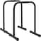 Sky Land Fitness Heavy Duty Dip Stands, Portable Functional Stength Training Dip Stand With Safety Connector, Workout Dip Bar Station Stabilizer Parallettes Push Up Stand Black, EM-1870