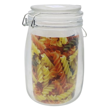 Shokki Wire Clip Glass Jar 1000Ml