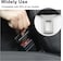 2-Pack Car Seat Belt Clip, Car Seat Belt Silencer Metal Tongue, Seat Safety Belt Buckle Auto Metal Seat, Universal for Most Vehicle-Black
