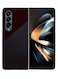 MARGOUN for Samsung Galaxy Z Fold 3 5G Case Carbon Fiber Aramid Case Shockproof Anti-Fingerprint Cover