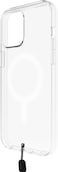 BodyGuardz Carve designed for iPhone 15 Pro compatible with MagSafe case cover with Lanyard - Clear