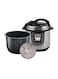 GVC Pro Electric Pressure Cooker Granite, 10L, 1400W, GVPC-1000G, Silver