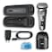 Braun Series 9 Pro 9477cc Wet &amp; Dry shaver with 5-in-1 SmartCare center and PowerCase, silver