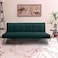 In House Sandi 2 In 1 Sofabed Velvet Upholstered - Dark Green