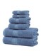 Indigo - 6pcs Towel Set - Blue