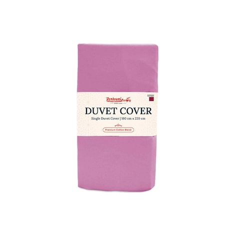 Single Duvet Coverpurple 160X220Cm