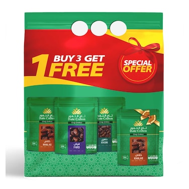 تمور متنوعة 4×250 غرام