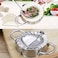 Demiawaking Stainless Steel Dumpling Maker/Dough Press, Pie/Ravioli Mould Tools