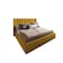 In House Palermo Velvet Bed Frame - King - 200x200 cm - Gold