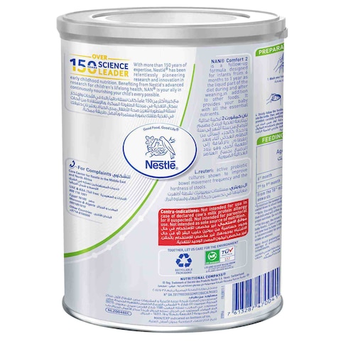 Nestle NAN Comfort 2 Follow Up Formula 800g