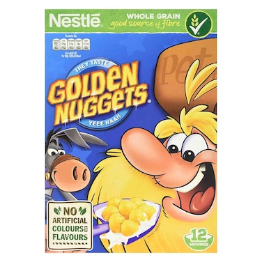 NESTLE GOLDEN NUGGETS CEREAL 375G