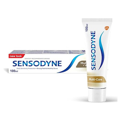 Sensodyne Multi-Care and Whitening Toothpaste - 100 ml