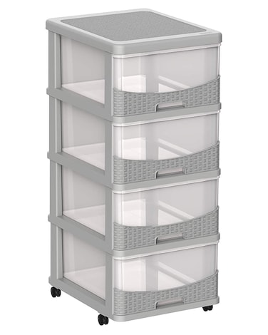 Cosmoplast Storage Cabinet Rattan